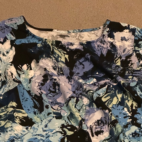 Avenue Floral Bell Sleeve Formal Dress Plus Size 18/20 NWT - Picture 2 of 4